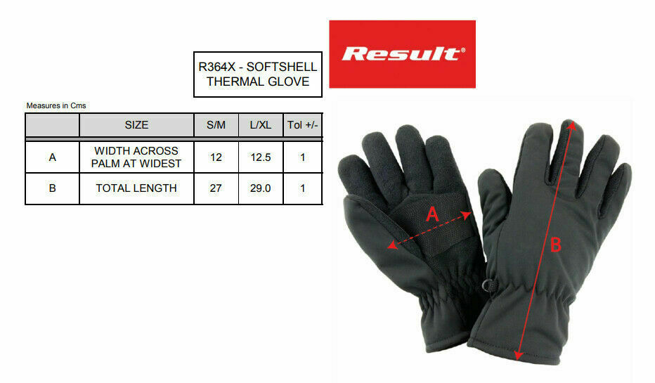 SOFTSHELL THERMAL WINTER WATERPROOF SKI SNOWBOARD MOTORCYCLE SPORTS MENS GLOVES - Hamtons Direct