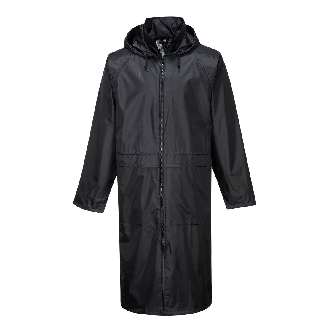 Portwest S438 Classic Rainsuit Coat Long Adult Lightweight Waterproof 5000mm Hood - Hamtons Direct