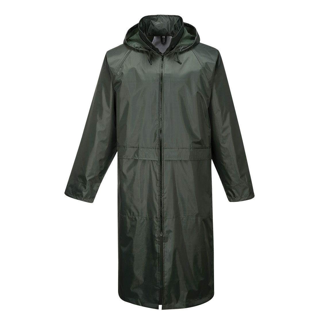 Portwest S438 Classic Rainsuit Coat Long Adult Lightweight Waterproof 5000mm Hood - Hamtons Direct