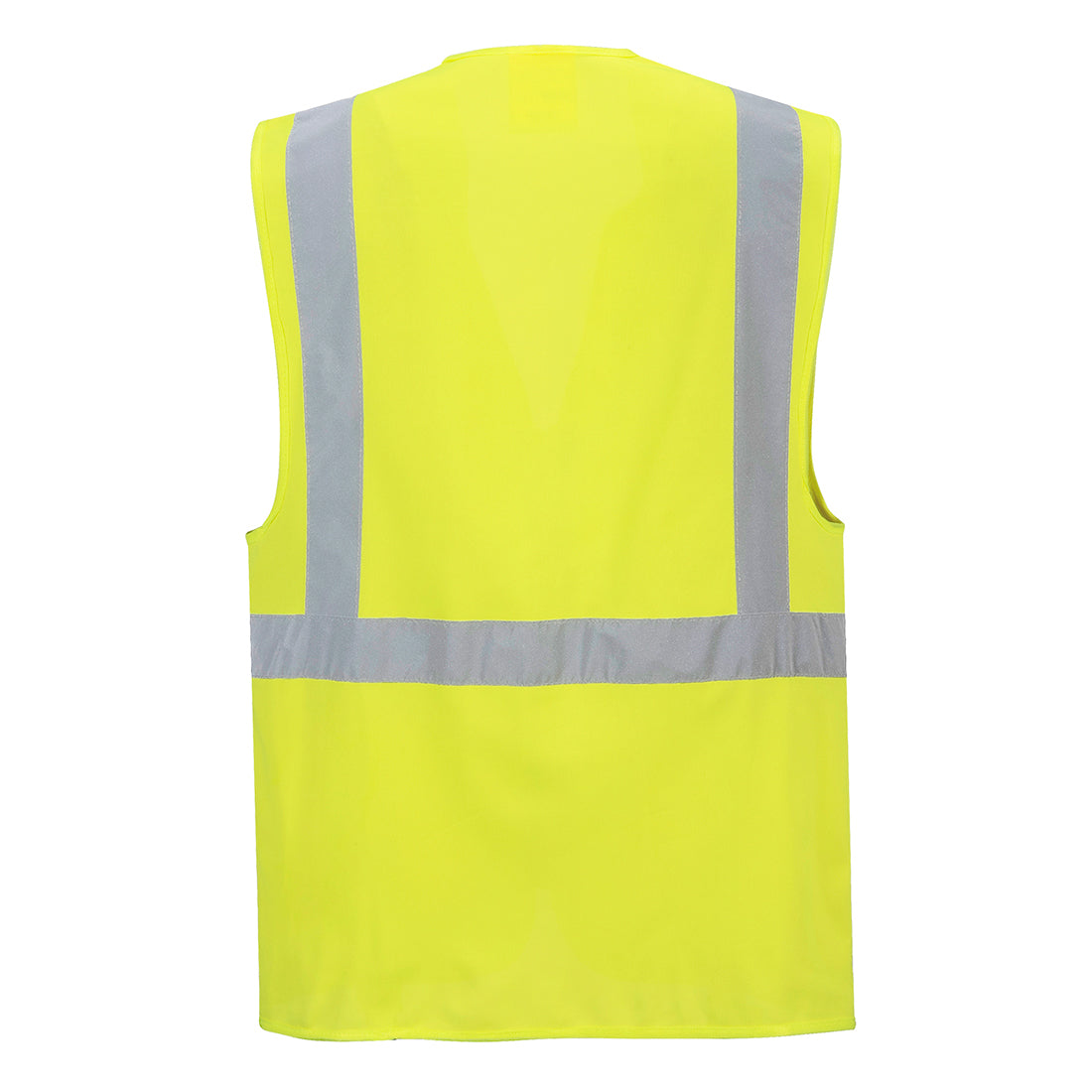 PORTWEST Berlin Executive Vest Hi Vis Safety Waistcoat Zip ID Holder S476 - Hamtons Direct