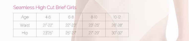 Silky Dance Children Girls Ballet Seamless High Cut Briefs Underwear Knickers in Nude & Dark Nude - Hamtons Direct