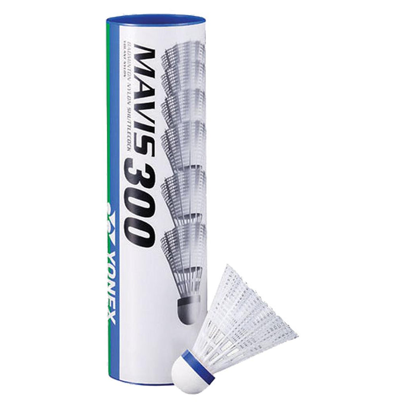 Yonex Mavis 300 Badminton Nylon Shuttlecock - 1 tube of 6 - Hamtons Direct