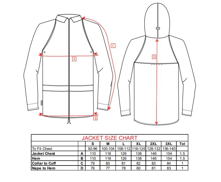 MEN UNISEX ADULTS WATERPROOF RAIN OVER HOODED MOTORCYCLE JACKET