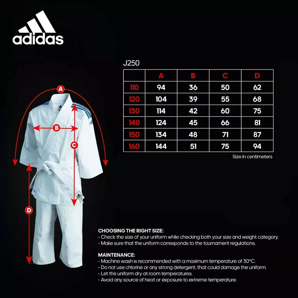 Adidas Judo 250G Suit GB STRIPES Adults Children's Boys Girls Men's Free Belt - Hamtons Direct