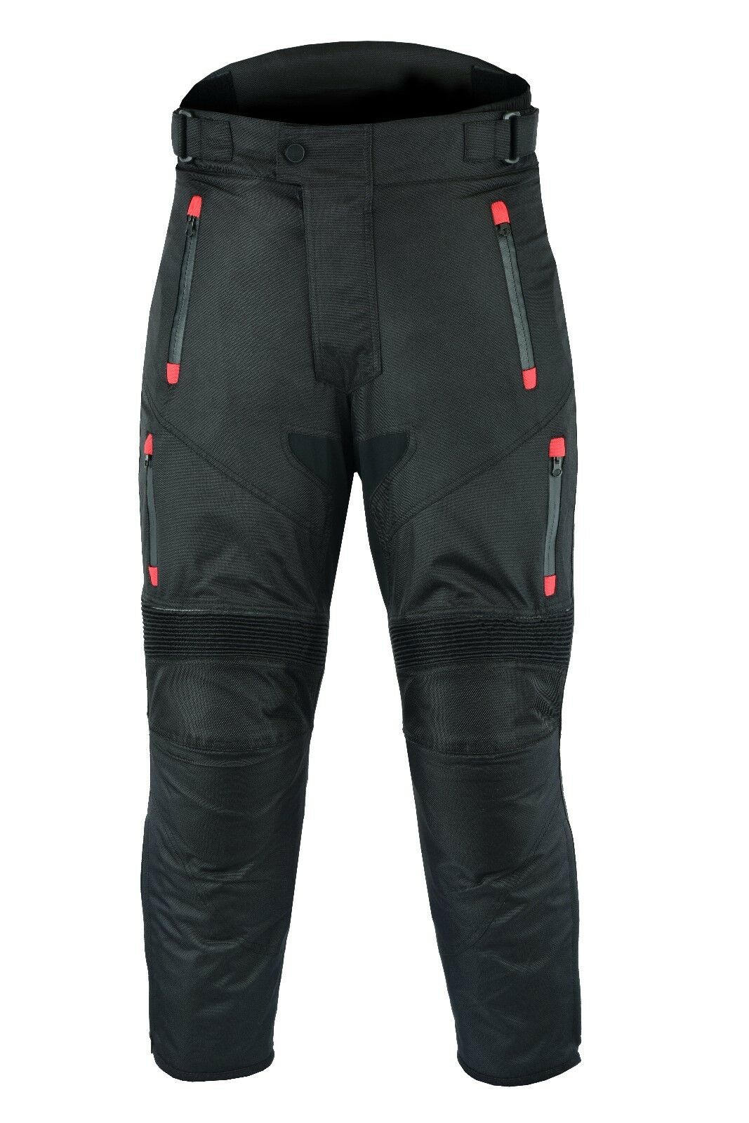 MCW Gear Motorbike Motorcycle Textile Waterproof Cordura Trousers Pants Armours - Hamtons Direct