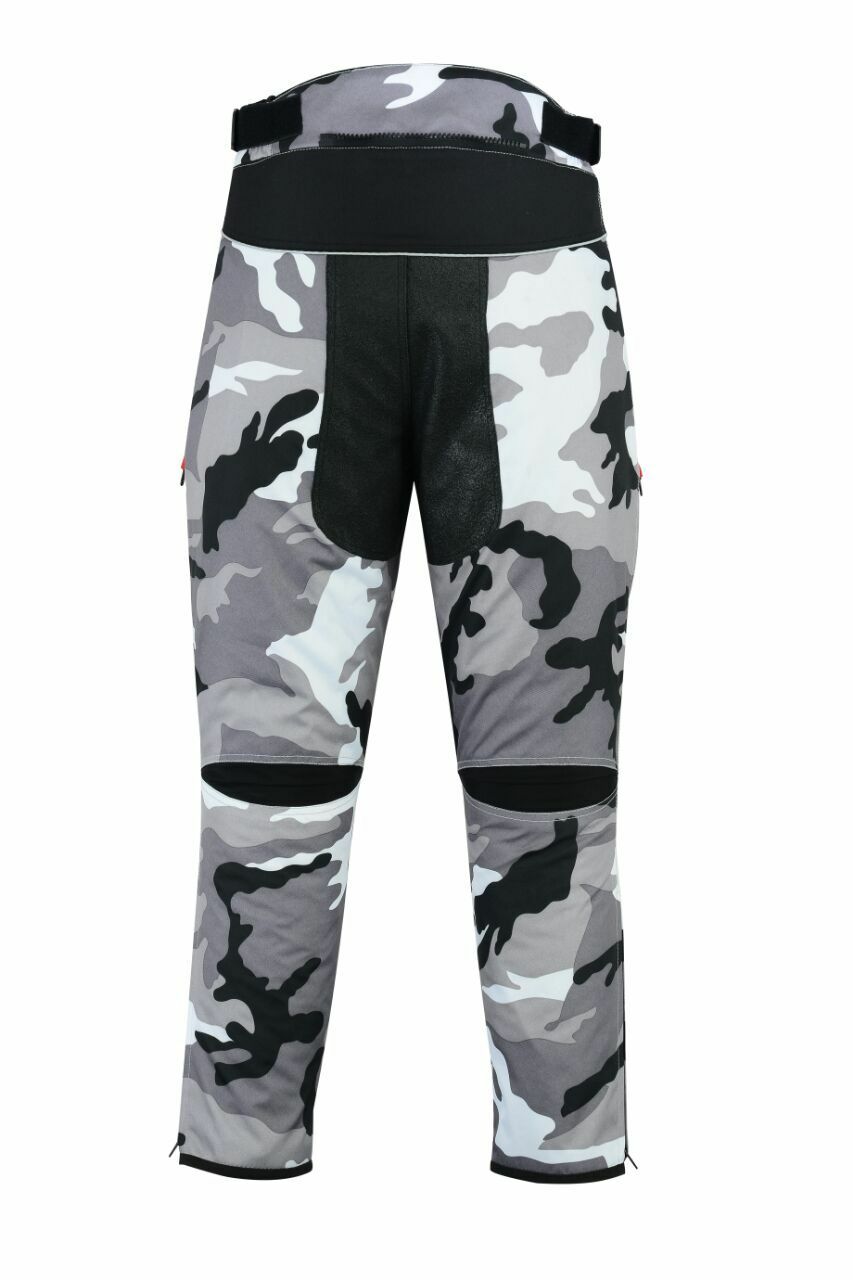 MCW CAMO Motorbike Motorcycle Textile Waterproof Cordura Trousers Pants Armours - Hamtons Direct