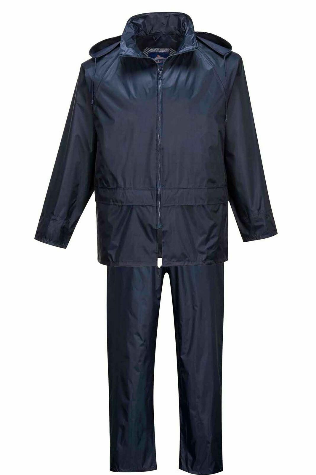 MEN WATERPROOF MOTORCYCLE MOTORBIKE 2 PIECE RAIN OVER JACKET TROUSER SUIT - Hamtons Direct