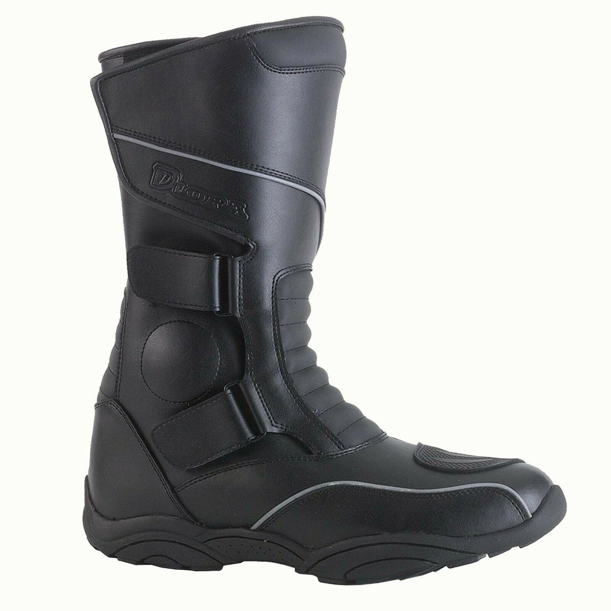 Diroa Diablo Motorcycle Long Touring Motorbike Waterproof Boots - Hamtons Direct