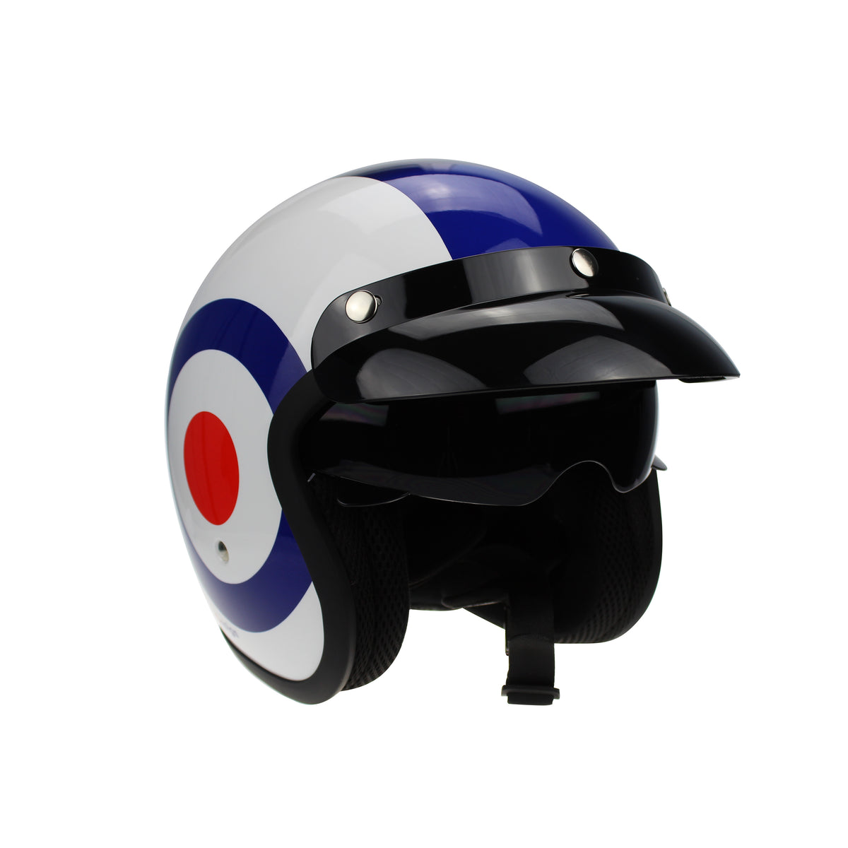 Viper RS-V06 Open Face Jet Tourer Retro Scooter Motorcycle Motorbike Target UJ Helmet - Hamtons Direct