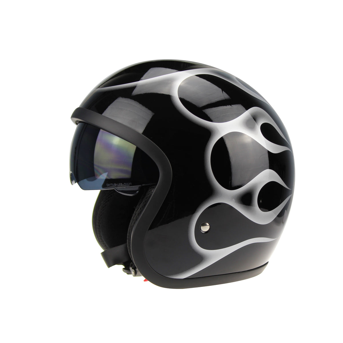 Viper RS-V06 Open Face Jet Tourer Retro Scooter Motorcycle Motorbike Helmet - Hamtons Direct