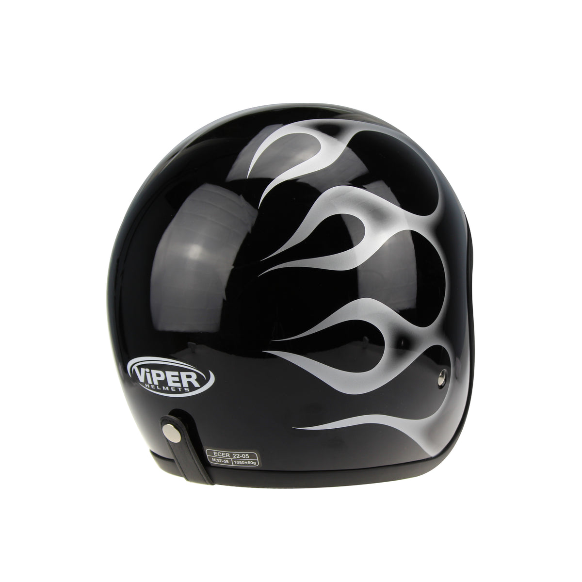 Viper RS-V06 Open Face Jet Tourer Retro Scooter Motorcycle Motorbike Helmet - Hamtons Direct