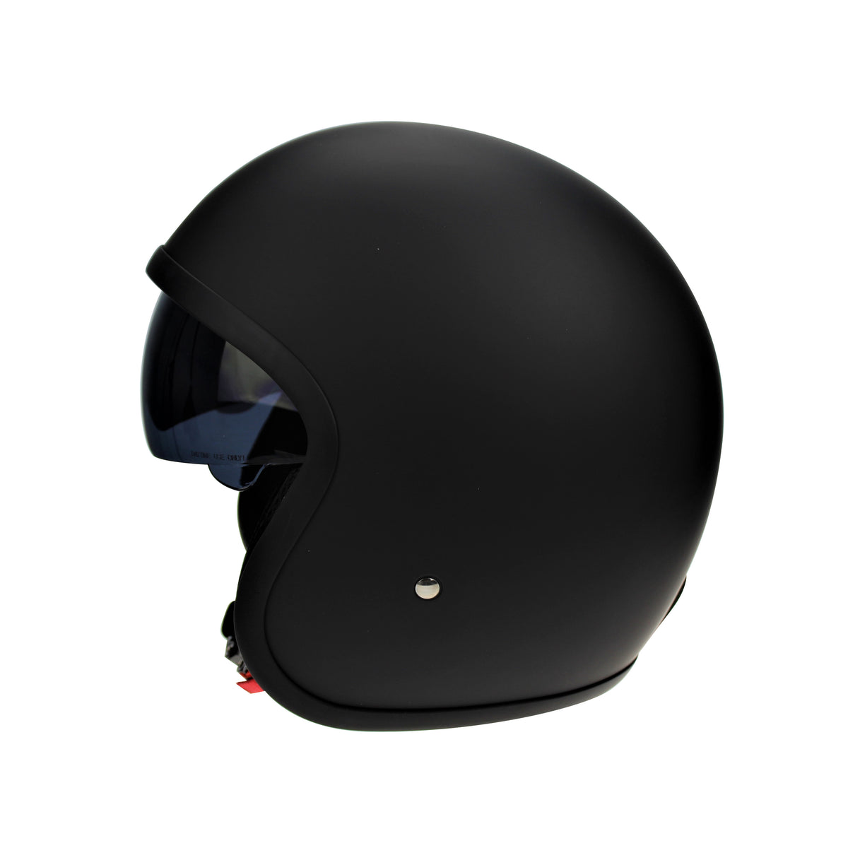 Viper RS-V06 Open Face Jet Tourer Retro Scooter Motorcycle Motorbike Matt Black Helmet - Hamtons Direct