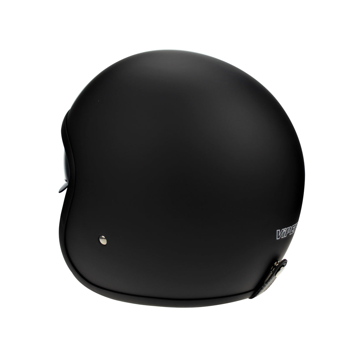 Viper RS-V06 Open Face Jet Tourer Retro Scooter Motorcycle Motorbike Matt Black Helmet - Hamtons Direct