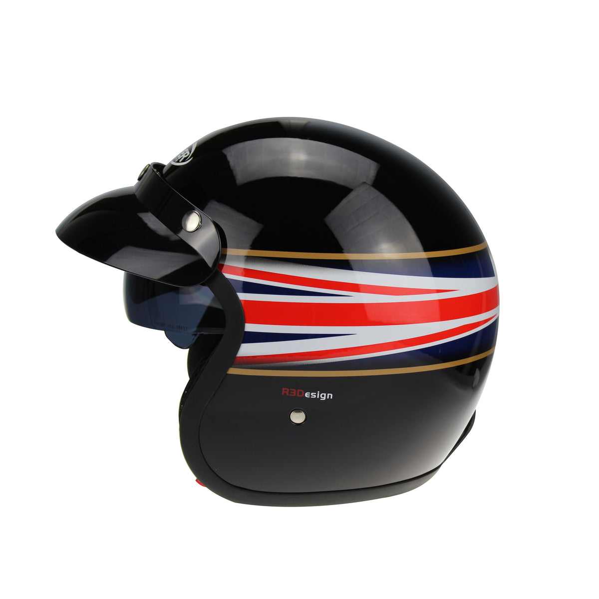 Viper RS-V06 Open Face Jet Tourer Retro Scooter Motorcycle Motorbike Helmet - Hamtons Direct